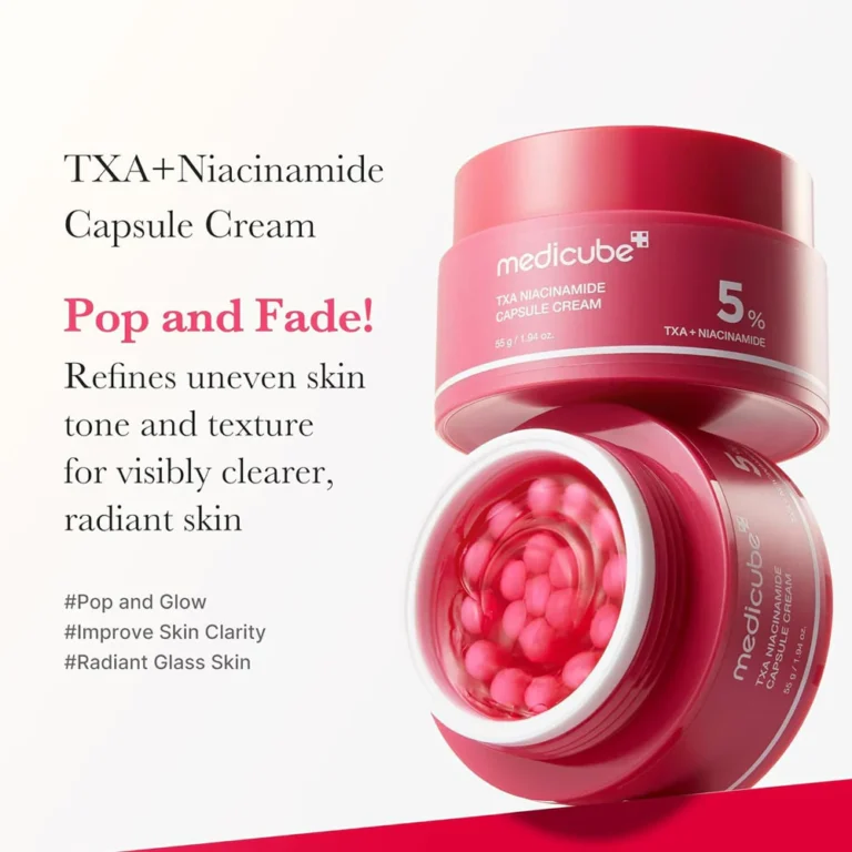Medicube TXA Niacinamide Capsule Cream benefits