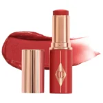 Charlotte Tilbury Unreal Lip + Cheek Glow Blush Stick with Hyaluronic Acid Cherry Glow - deep cherry red in pakistan