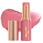 Charlotte Tilbury Unreal Lip + Cheek Glow Blush Stick with Hyaluronic Acid Rosy Glow - warm rosy pink in pakistan
