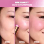 Charlotte Tilbury Unreal Lip + Cheek Glow Blush Stick with Hyaluronic Acid result