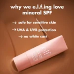 ELF Halo Glow Mineral Foundation Skin Tint Spf50 benefits
