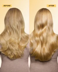 Gisou Honey Gloss Ceramide Therapy Hair Mask before after result