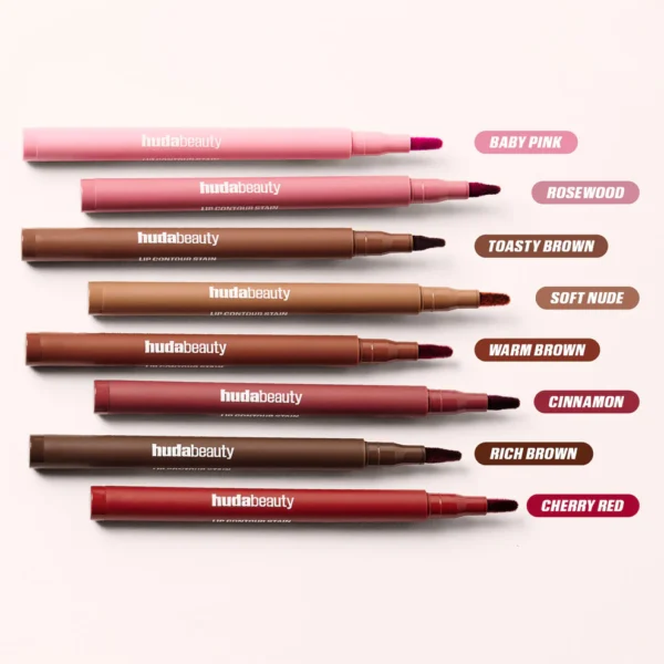 Huda Beauty Lip Contour Stain all shades