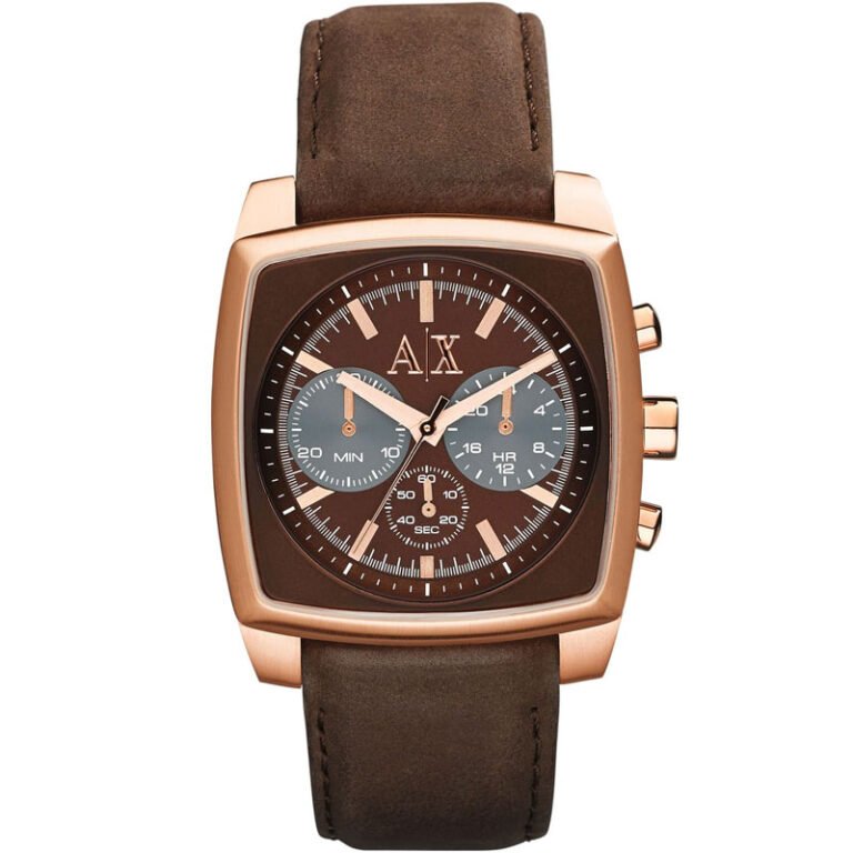 Armani Exchange Men's Quartz Brown Leather Strap 40mm Watch AX2252 in pakistan