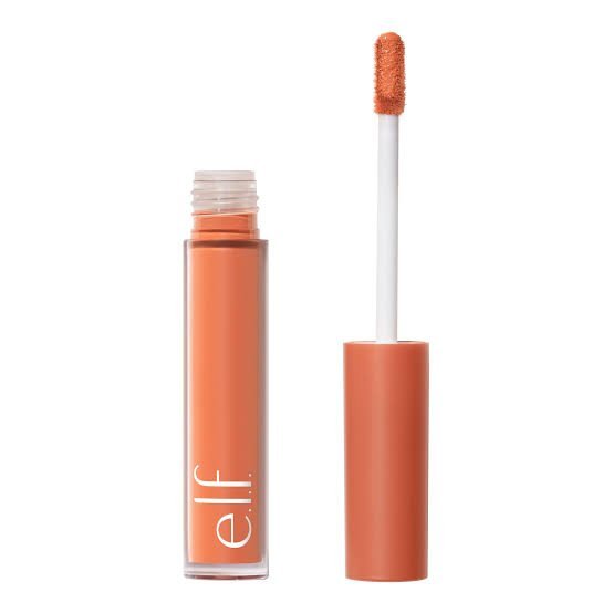 e.l.f. Camo Color Corrector Orange Swatch and Packaging - Glamit.pk