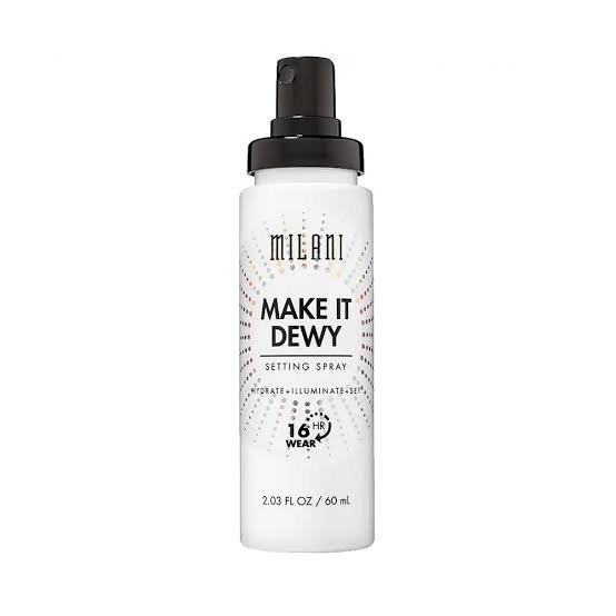 Milani Make It Last Dewy Finish Setting Spray Bottle and Luminous Mist - Glamit.pk
