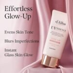 d’Alba UV Essence Waterfull+ Tone-up Pink Correcting Sun Cream SPF50+ - Image 2