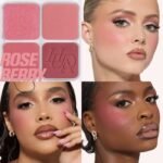 HUDA BEAUTY - Blush Filter Blurring Blushlighters Palette - Rose Berry - Image 2