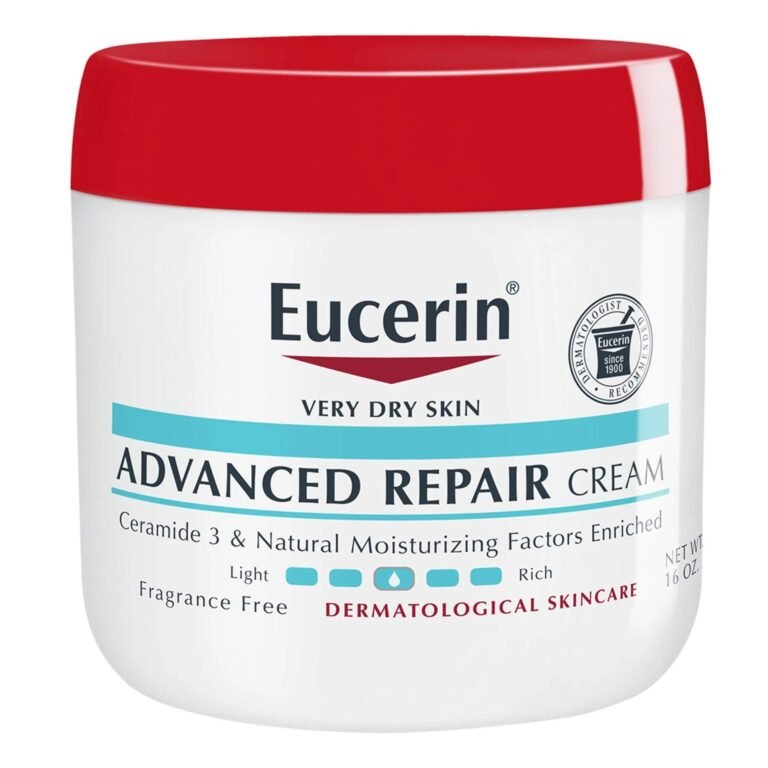 Eucerin Advanced Repair Cream 16 oz tub - Fragrance-free moisturizer for very dry skin.