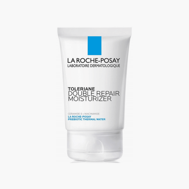 La Roche-Posay Toleriane Double Repair Face Moisturizer tube - Prebiotic moisturizer for sensitive skin.