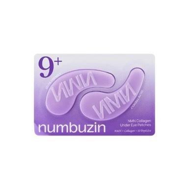 Numbuzin – No.9 NMN+ Collagen +50 Peptides Eye Patches 8g