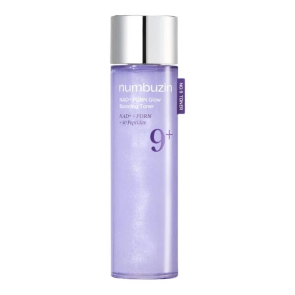 Numbuzin No.9 Glow Boosting Toner suitability for dry, oily, and sensitive skin types