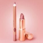 Charlotte Tilbury Mini Pillow Talk Fair Lipstick And Liner Set