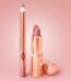 Charlotte Tilbury Mini Pillow Talk Fair Lip Kit featuring a cool-toned nude-pink lipstick and matching lip liner in signature rose-gold packaging.