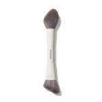 Morphe M240 Dual-Ended Cream and Powder Sculpt Brush with black bristles and a sleek black handle displayed on Glamit Pakistan.