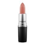 Original MAC Matte Lipstick Velvet Teddy full size tube and bullet displayed for sale on GLAMIT PK
