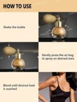 Sheglam Go Go Glow Highlighting Body Glitter Mist Glided Gold - Image 4