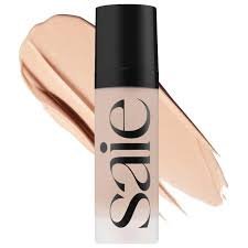 Saie Glowy Super Gel Lightweight Dewy Multipurpose Illuminator in shade Warm Glow 5ml available on GLAMIT PK