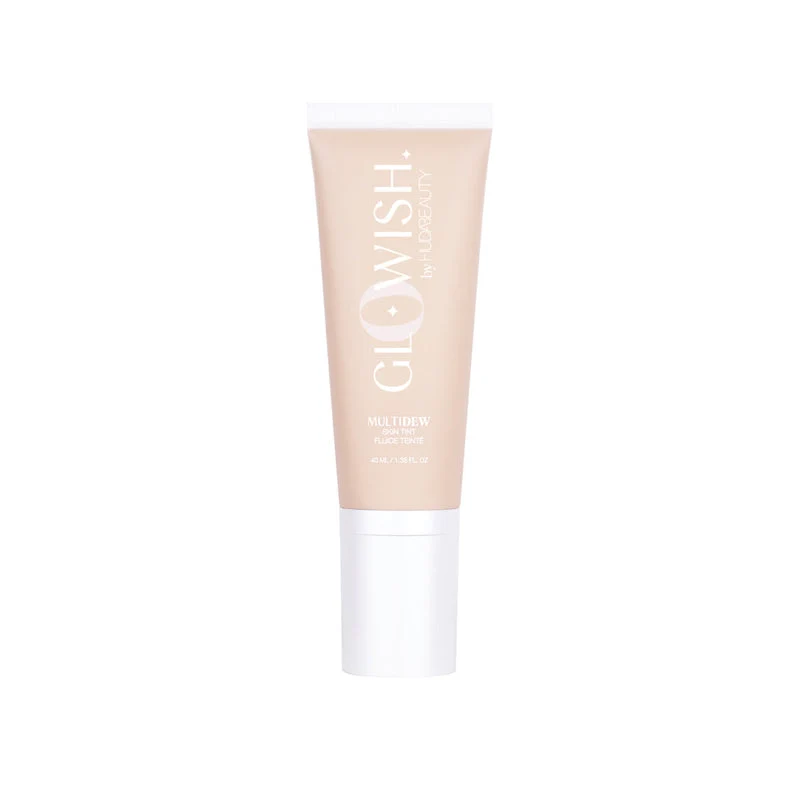 Buy Huda Beauty GloWish MultiDew Skin Tint | GLAMIT PK Huda Beauty GloWish MultiDew Skin Tint Foundation available on GLAMIT PK