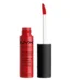 NYX Professional Makeup Soft Matte Lip Cream tube open with applicator wand showing a velvety liquid lipstick texture