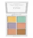 NYX Professional Makeup Color Correcting Palette showing six cream concealer shades including yellow, green, lavender, peach, and tan - Glamit.pk