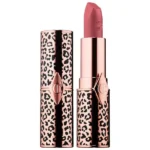 Charlotte Tilbury Hot Lips 2 Lipstick tube showing the collectible gold patterned case on Galmit.pk