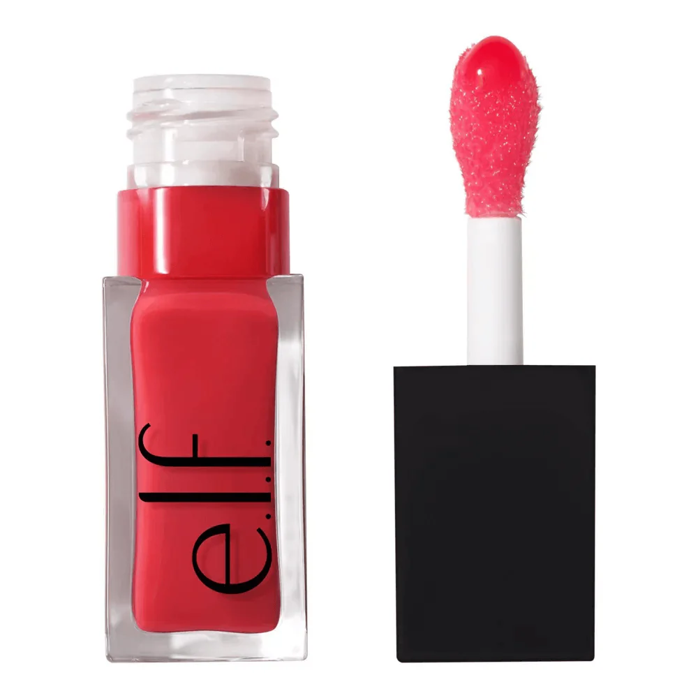 e.l.f. Glow Reviver Lip Oil tube with plush doe-foot applicator available on GLAMIT PK