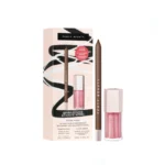 Fenty Beauty Extra Fu$$y Lip combo set featuring a sleek dark lip contour pencil and a mini shimmering pink Gloss Bomb Universal Lip Luminizer - Glamit.pk