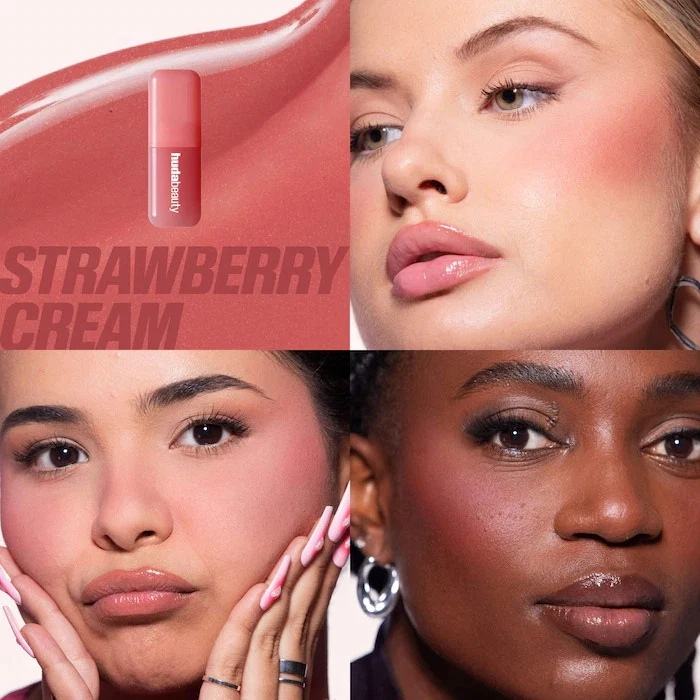 Huda beauty CHEEK & LIP DUO BERRIES AND CREAM - Image 3