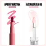 HUDA BEAUTY Kiss Me Rosy Pink Lip Duo - Image 2