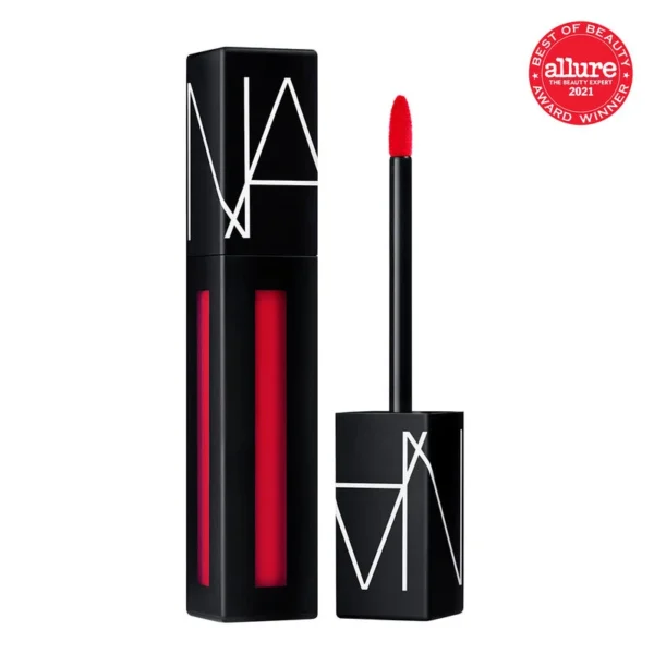 NARS Powermatte Lip Pigment sleek black bottle displaying shade window available on GLAMIT PK