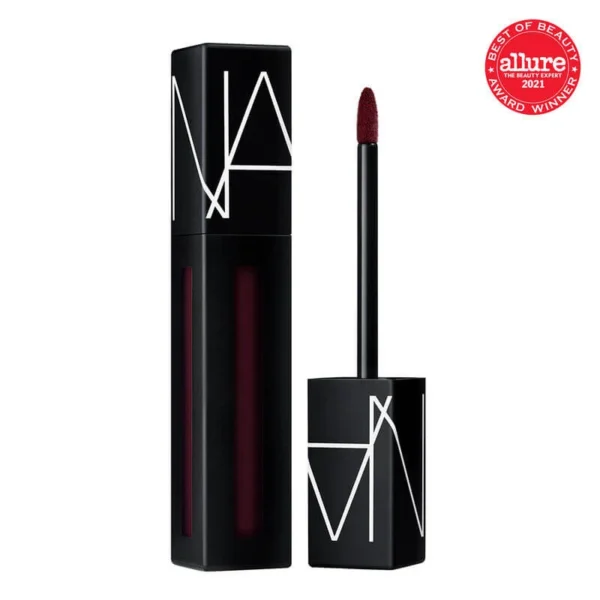 NARS Powermatte Lip Pigment sleek black bottle displaying shade window available on GLAMIT PK