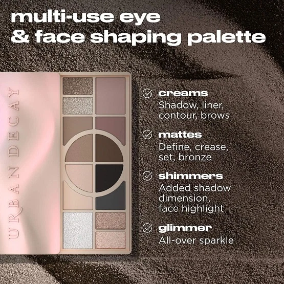 Urban Decay Naked Shaped Multi Tasking Palette Cool - Image 3