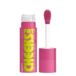 NYX Fat Cheeks Juicy Plump Liquid Blush shades displayed side-by-side showcasing the dewy finish on different skin tones - Glamit.pk