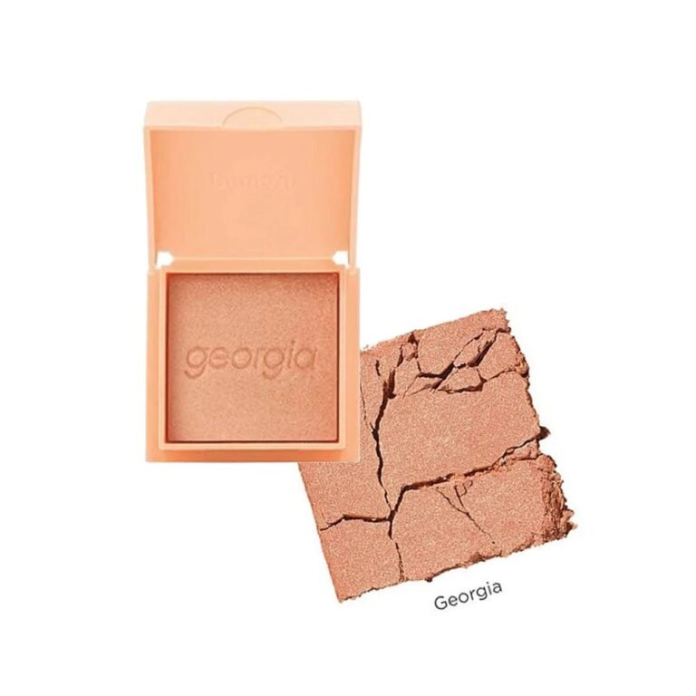 Benefit Cosmetics Georgia Golden Peach Blush Mini 0.14 oz available on GLAMIT PK
