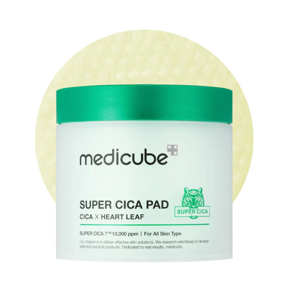 Medicube Super Cica Daily Quick Calming Toner Pads available on GLAMIT PK