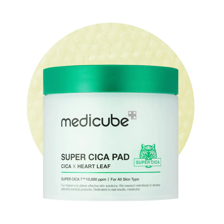 Medicube Super Cica Daily Quick Calming Toner Pads available on GLAMIT PK