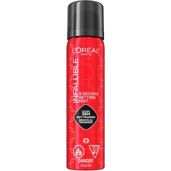 Loreal Paris Infallible 3 in 1 Prime and Set Mist 150ml bottle available on Glamit.pk
