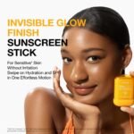 Anua - Invisible Glow Finish Sunscreen Stick - 18g - Image 2