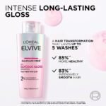 L'Oréal Elvive Glycolic Gloss Shampoo (Sulfate-Free) 200ml - Image 2