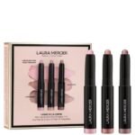 Laura Mercier - Crème de la Crème Mini Caviar Stick Eyeshadow Trio - Ed Rose Meringue, Strapless, Wild Rose