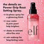 e.l.f. Power Grip Rosé Setting Spray - Image 2