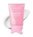 Medicube PDRN Collagen Gua Sha Neck Wrinkle Cream tube with built-in massage head available at Glamit.pk