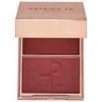 Patrick Ta Major Headlines Double-Take Creme Powder Blush DuoShe Knows Who She Is - terracotta