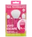 Real Techniques Vivid Escape Glow To Go Travel Makeup Brush Set available on GLAMIT PK