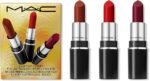 MAC Everyday Luxury Mini Lustreglass Lipstick Trio Red available on GLAMIT PK