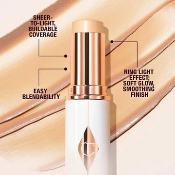 Charlotte Tilbury  Unreal Skin Sheer Glow Tint Hydrating Foundation Stick  2 Fair - Image 3