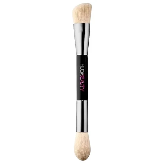HUDA BEAUTY Bake and Blend Dual Ended Setting Complexion Brush available on GLAMIT PK