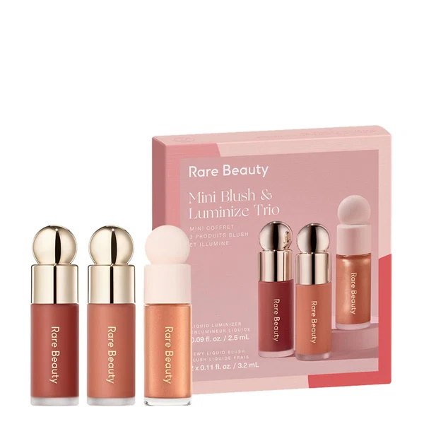 Rare Beauty Mini Blush and Luminize Trio - GLAMIT PK