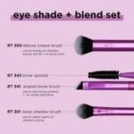 Real Techniques Eye Shade + Blend Makeup Brush Set - Image 3